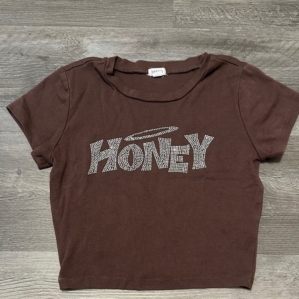 Garage Chocolate Brown Tee